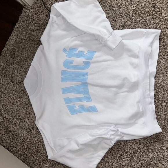 The Bar White and Blue Fiancé Sweatshirt - Picture 5 of 6